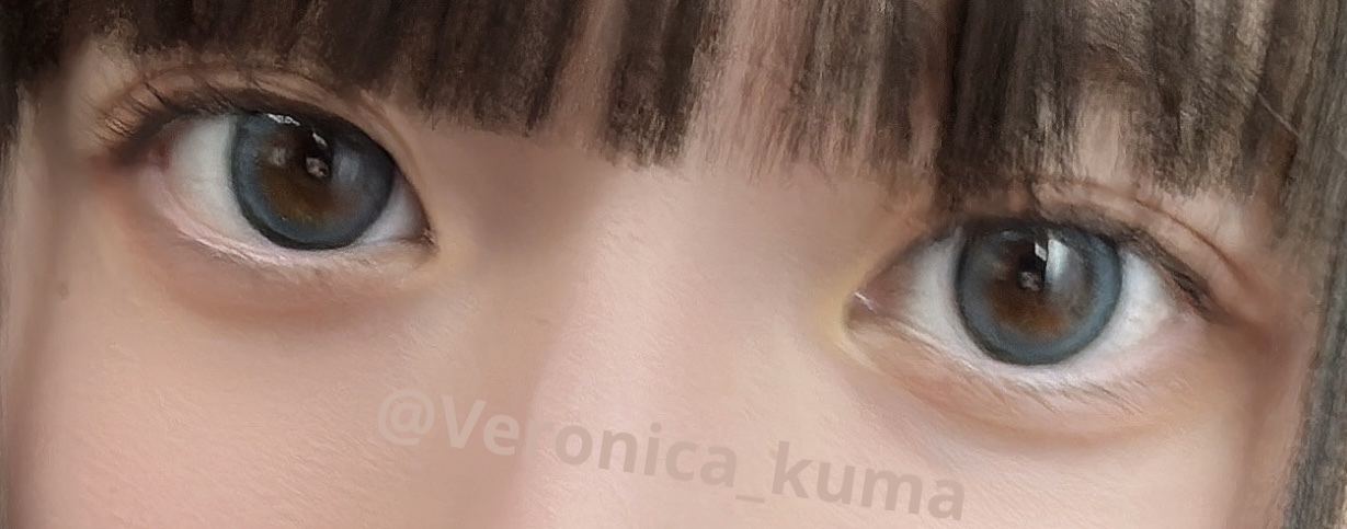 せかいのふるーりー/Flurry by colors/ワンデー（１DAY）カラコンを使ったクチコミ（2枚目）