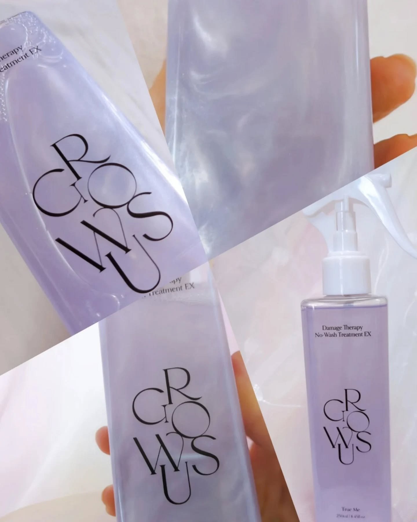 ダメージセラピーノーウォッシュトリートメントEXトゥルーミー (ムスクの香り)/GROWUS/ヘアミストを使ったクチコミ（2枚目）