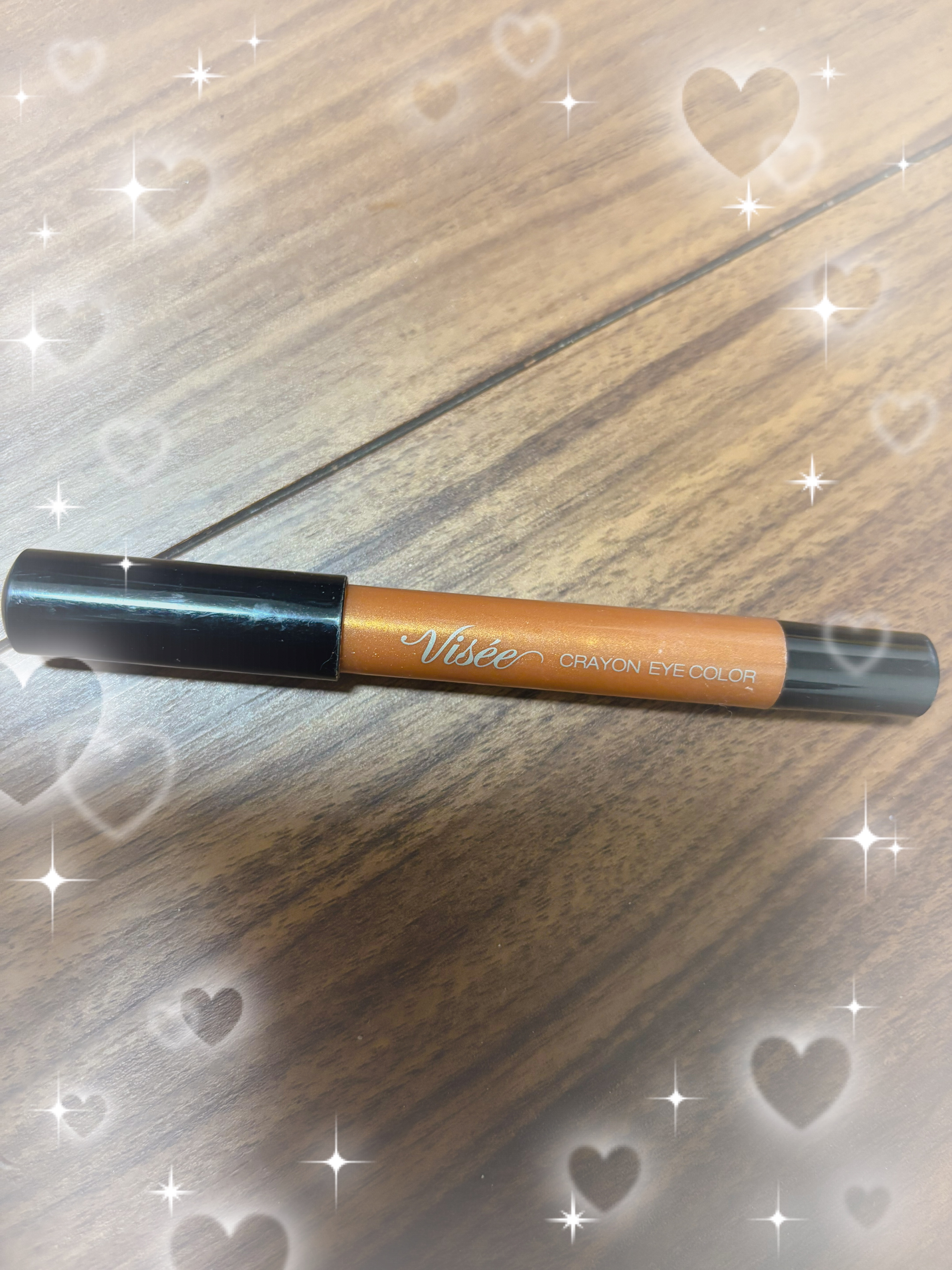 クレヨン アイカラー OR-3 オレンジ/Visée/スティックアイシャドウを使ったクチコミ（1枚目）