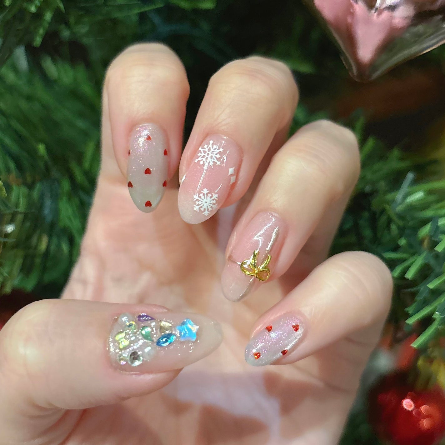 ジェルネイル(ライト対応)/セリア/ジェルネイルを使ったクチコミ(2枚目)