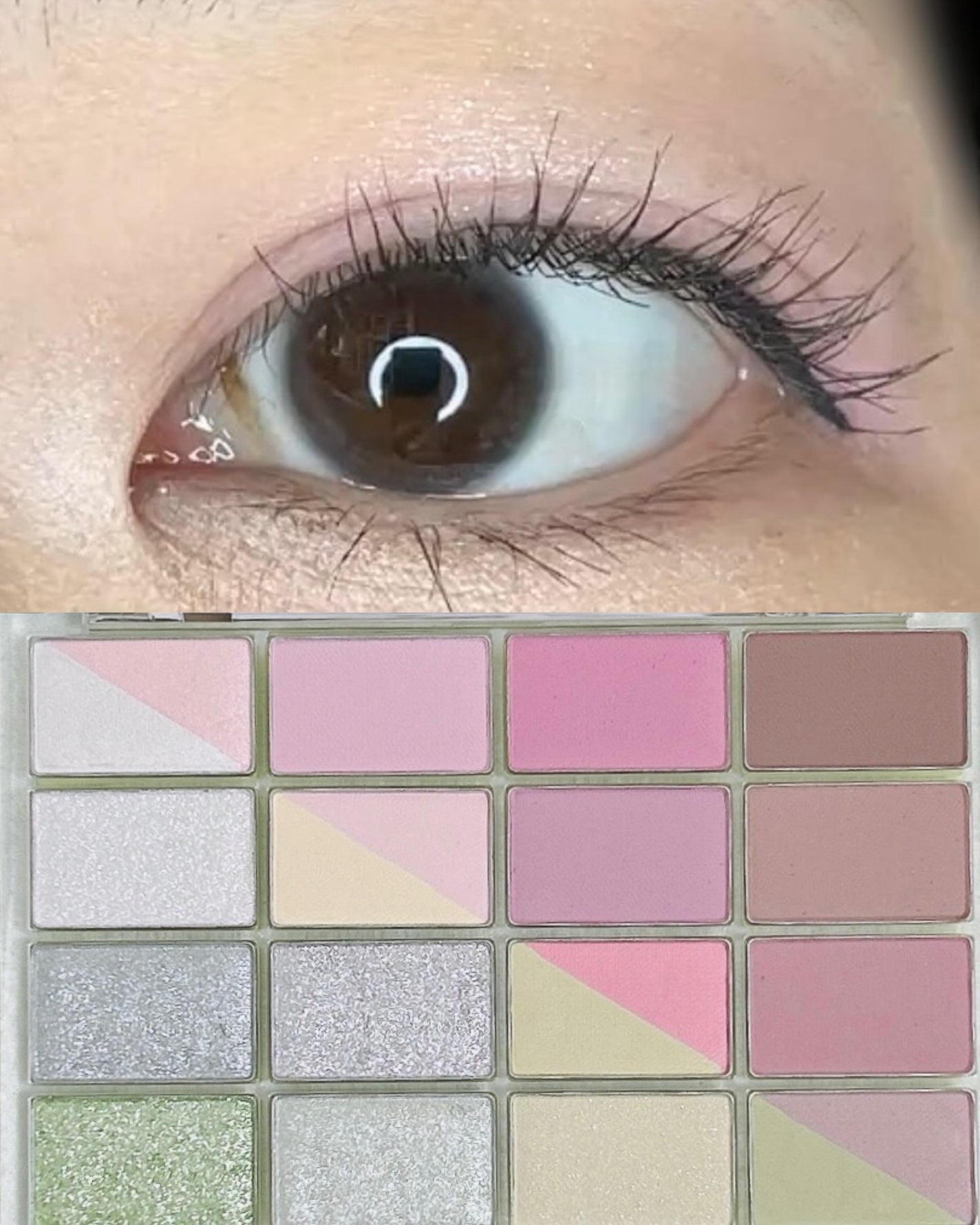 ソフトブラーリングアイパレット/wakemake/アイシャドウパレットを使ったクチコミ(8枚目)