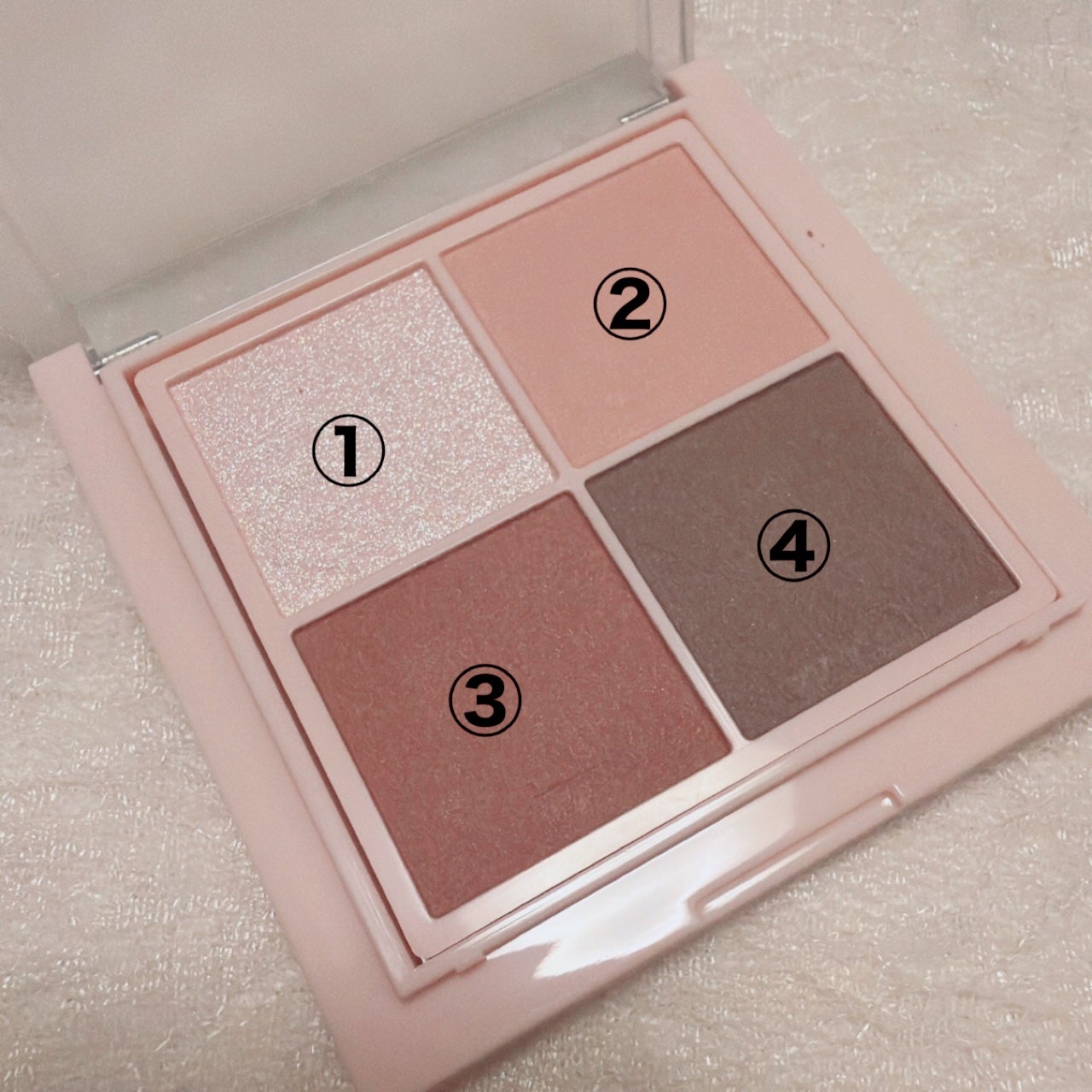 シャインオンステージアイパレット/upink/アイシャドウパレットを使ったクチコミ(2枚目)