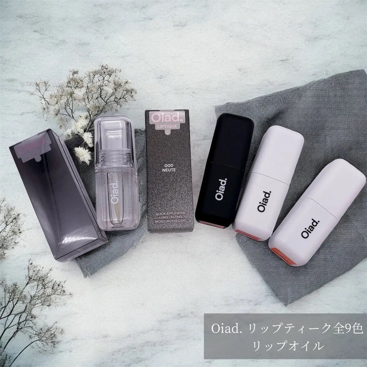 リップティーク/oiad/口紅を使ったクチコミ(1枚目)