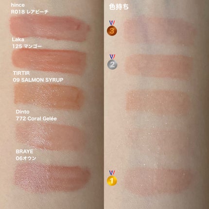 ウォーターリズムグロウティント/TIRTIR(ティルティル)/リップティントを使ったクチコミ(3枚目)