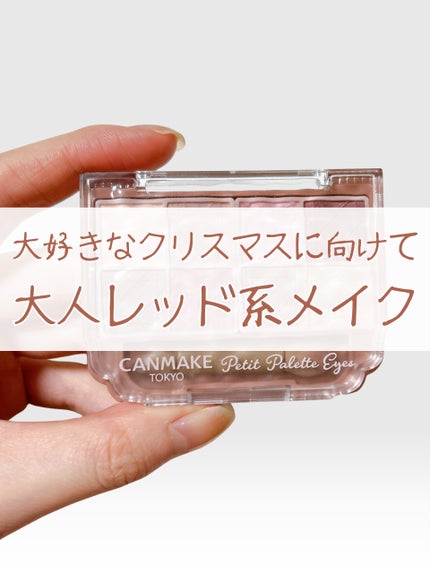 プティパレットアイズ(マットタイプ)/キャンメイク/パウダーアイシャドウを使ったクチコミ(1枚目)