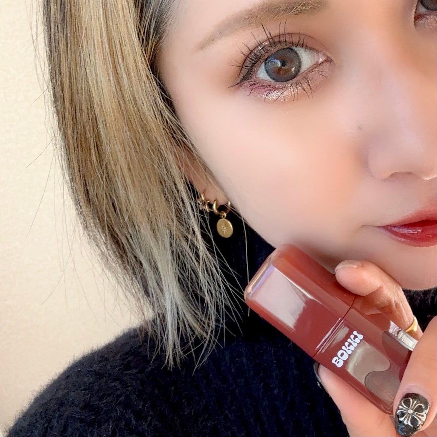 グローポッキーティント/BLACK ROUGE/リップティントを使ったクチコミ(6枚目)