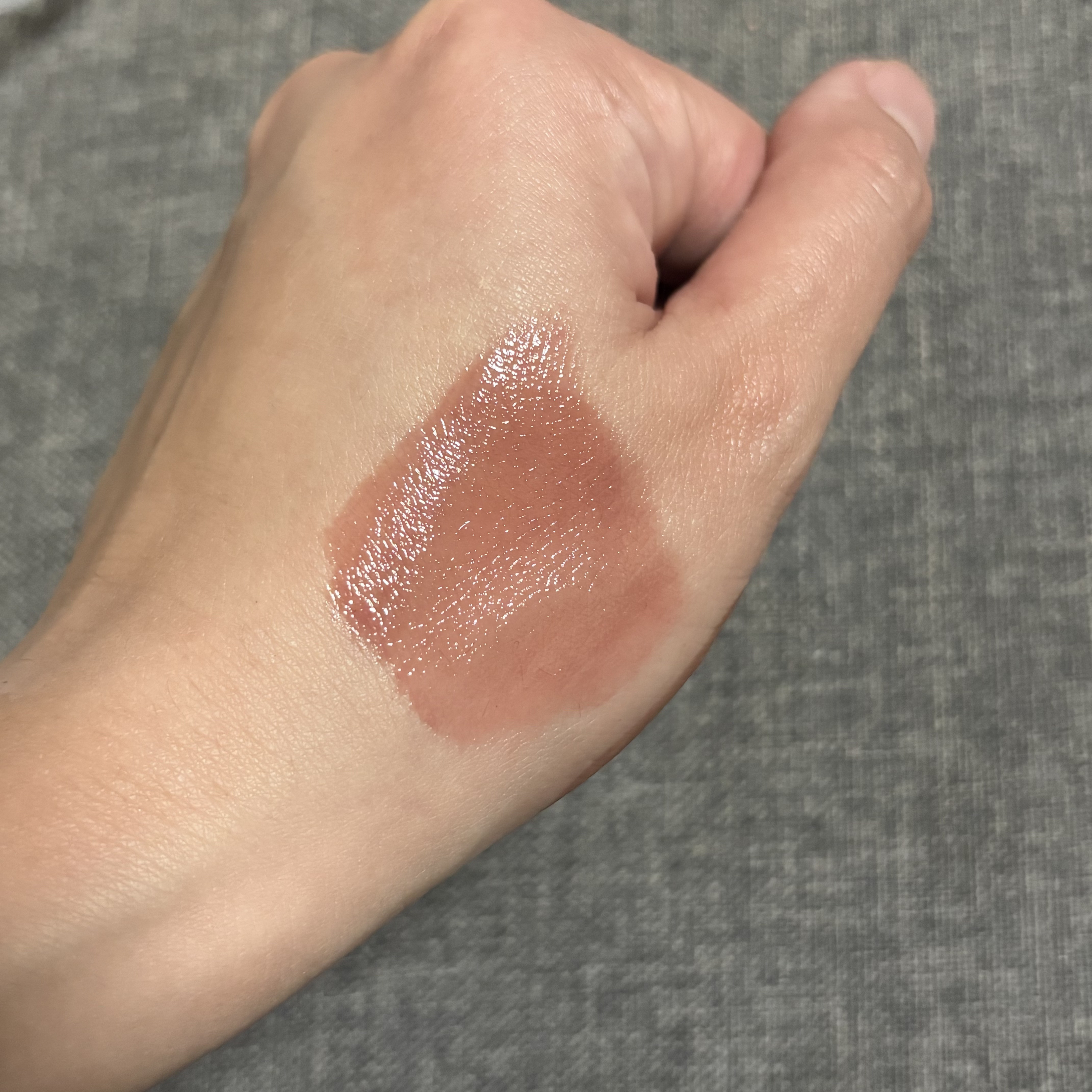 Dewy Syrup Tint 02 TOKYO BLOSSOM/EITHER＆/口紅を使ったクチコミ（3枚目）