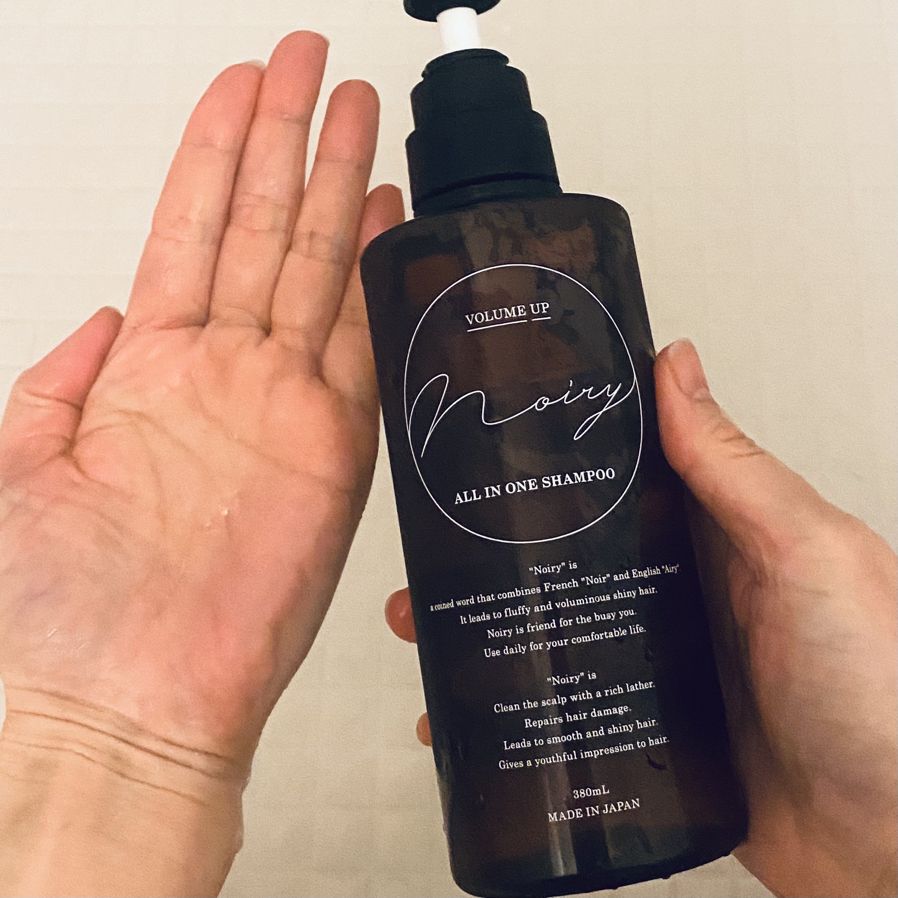 オールインワンシャンプー/noiry/市販シャンプーを使ったクチコミ（2枚目）
