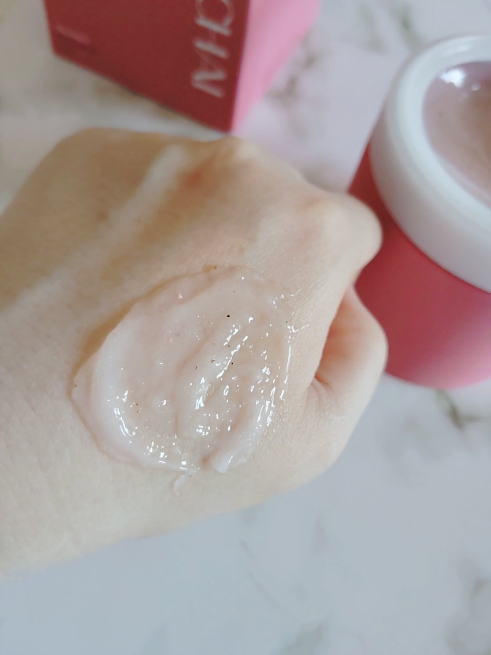 ミチャイコラーゲンスクラブ/MECHAI/ボディスクラブを使ったクチコミ（2枚目）