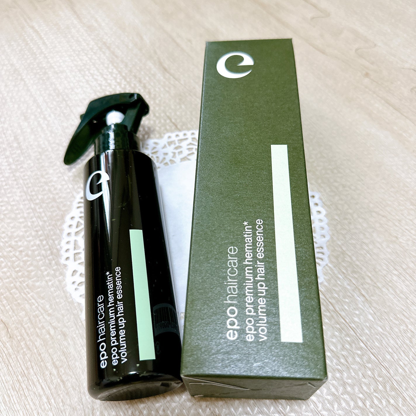 エポプレミアムヘマチン/epo/洗い流すヘアトリートメントを使ったクチコミ(2枚目)