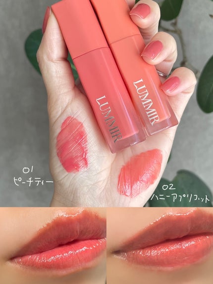 ONE COAT グロウティント/Lummir/リップティントを使ったクチコミ(3枚目)