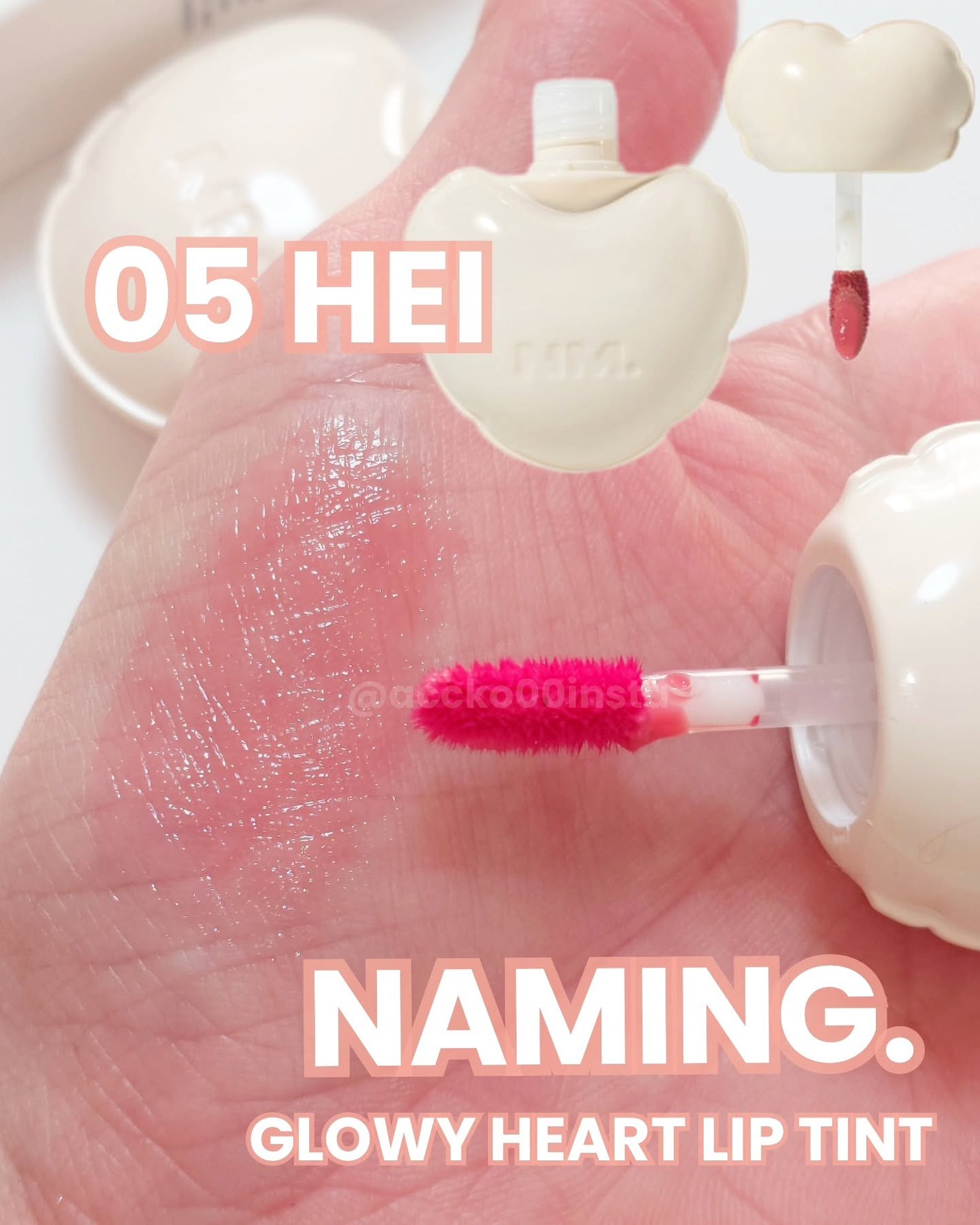 ネーミング グロウ ハートリップティント/NAMING./リップティントを使ったクチコミ(1枚目)