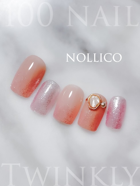 Twinkly トゥインクリー/100nail/ジェルネイルを使ったクチコミ（2枚目）