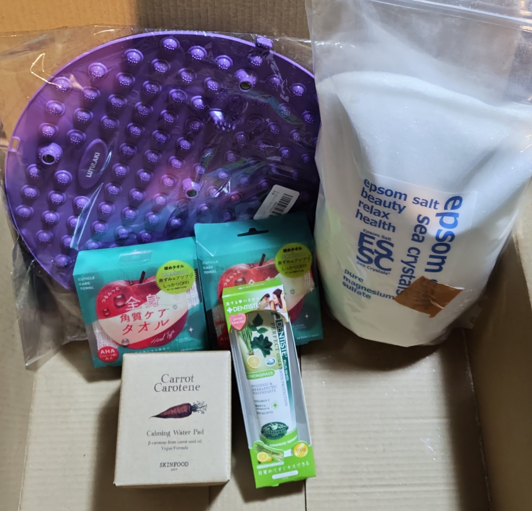 シークリスタルス エプソムソルト オリジナル/sea crystals/無機塩系入浴剤を使ったクチコミ（1枚目）