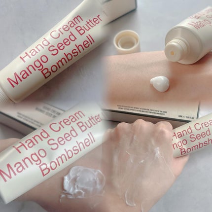 ヘトラス マンゴーシードバター パフューム ハンドクリーム/hetras/ハンドクリームを使ったクチコミ(2枚目)