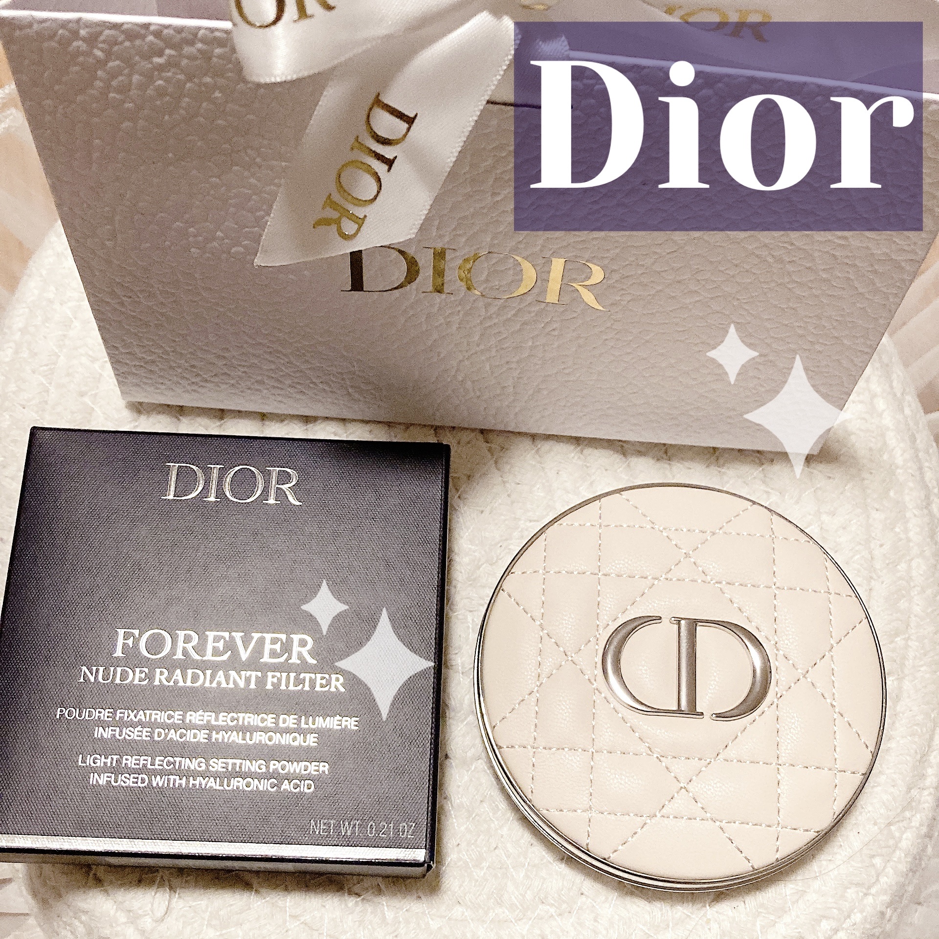 ディオールスキン フォーエヴァー グロウ ルミナイザー 06 オパール シークイン/Dior/ハイライトを使ったクチコミ（1枚目）