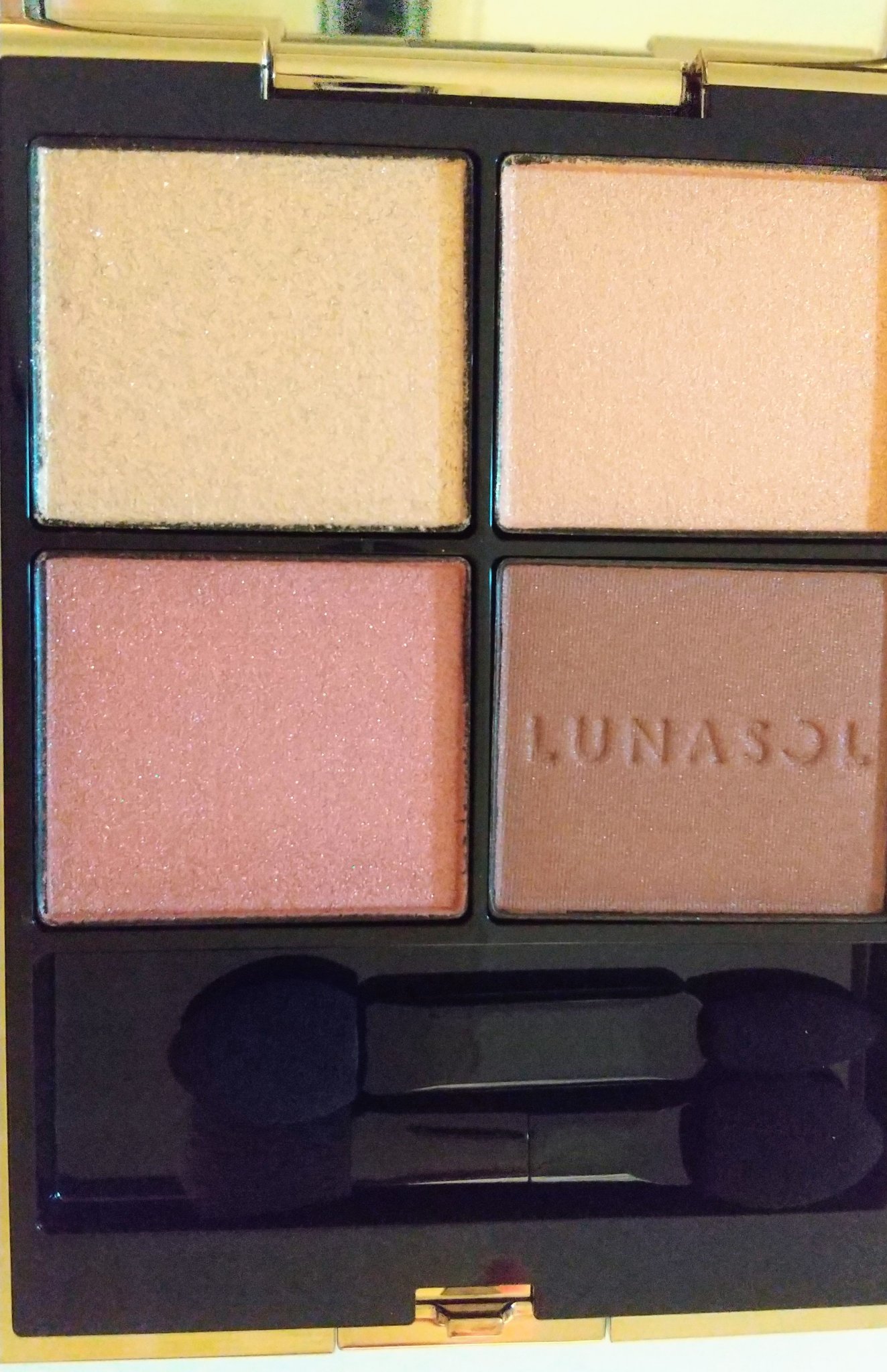 LUNASOL ルナソル アイカラーレーションN
EX13 Golden Bouquet

2025ホリデーコスメ⛄️🎄✨
既存色だと06や10が近いのかな？(※個人の感想です)

パーソナルカラー的には、イエベカラーとブルベカラーの両方