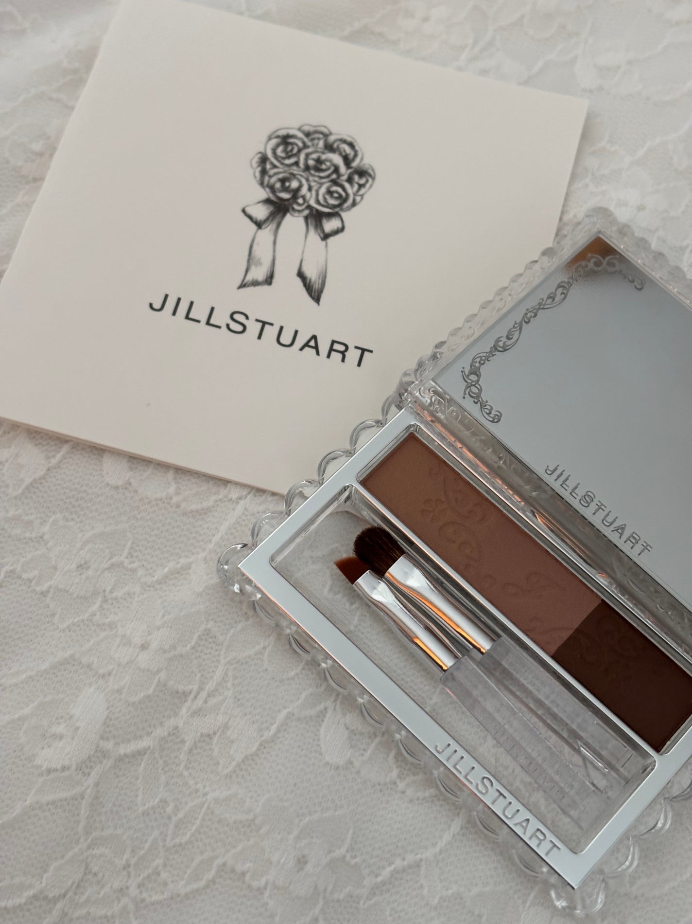 ジルスチュアート ブルームニュアンスブロウパレット/JILL STUART/パウダーアイブロウを使ったクチコミ(4枚目)