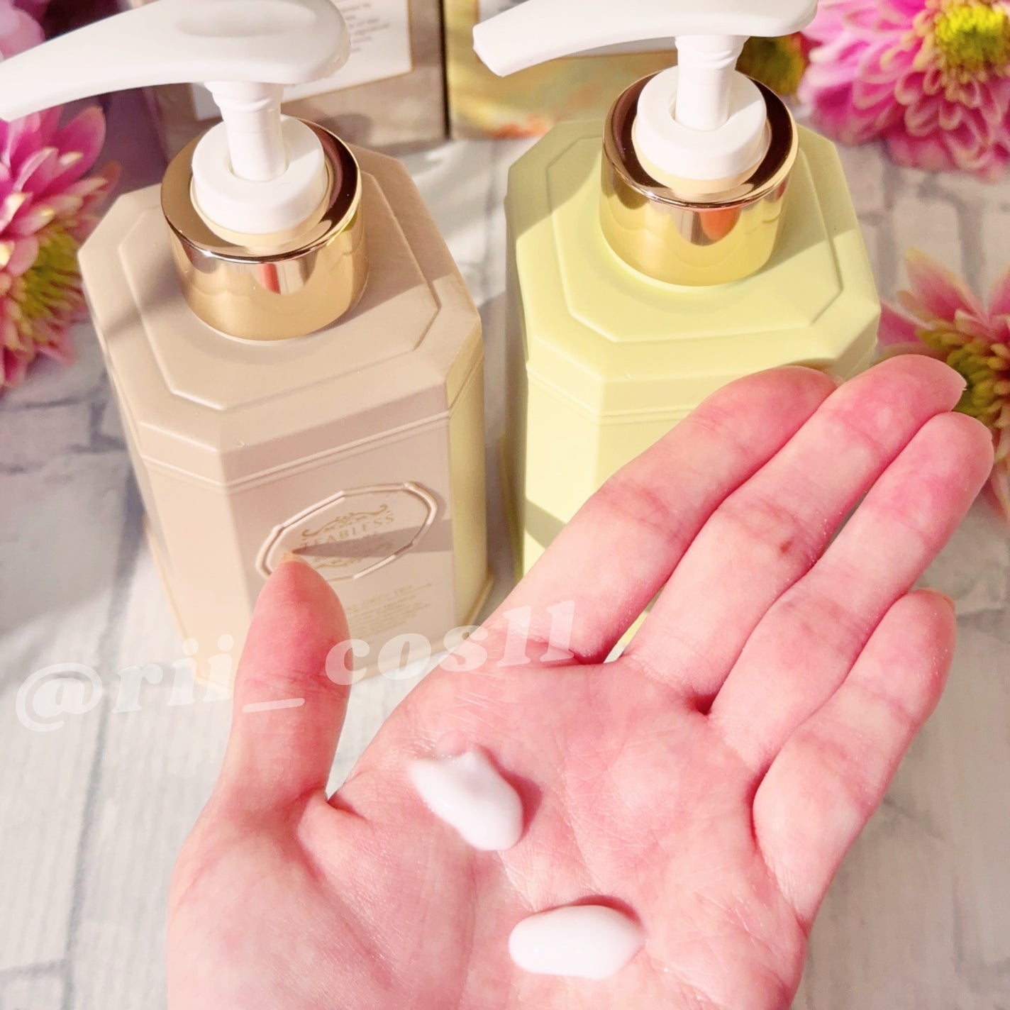 ペアグリーンティーティーパフュームボディローション/TEABLESS/ボディローションを使ったクチコミ(3枚目)