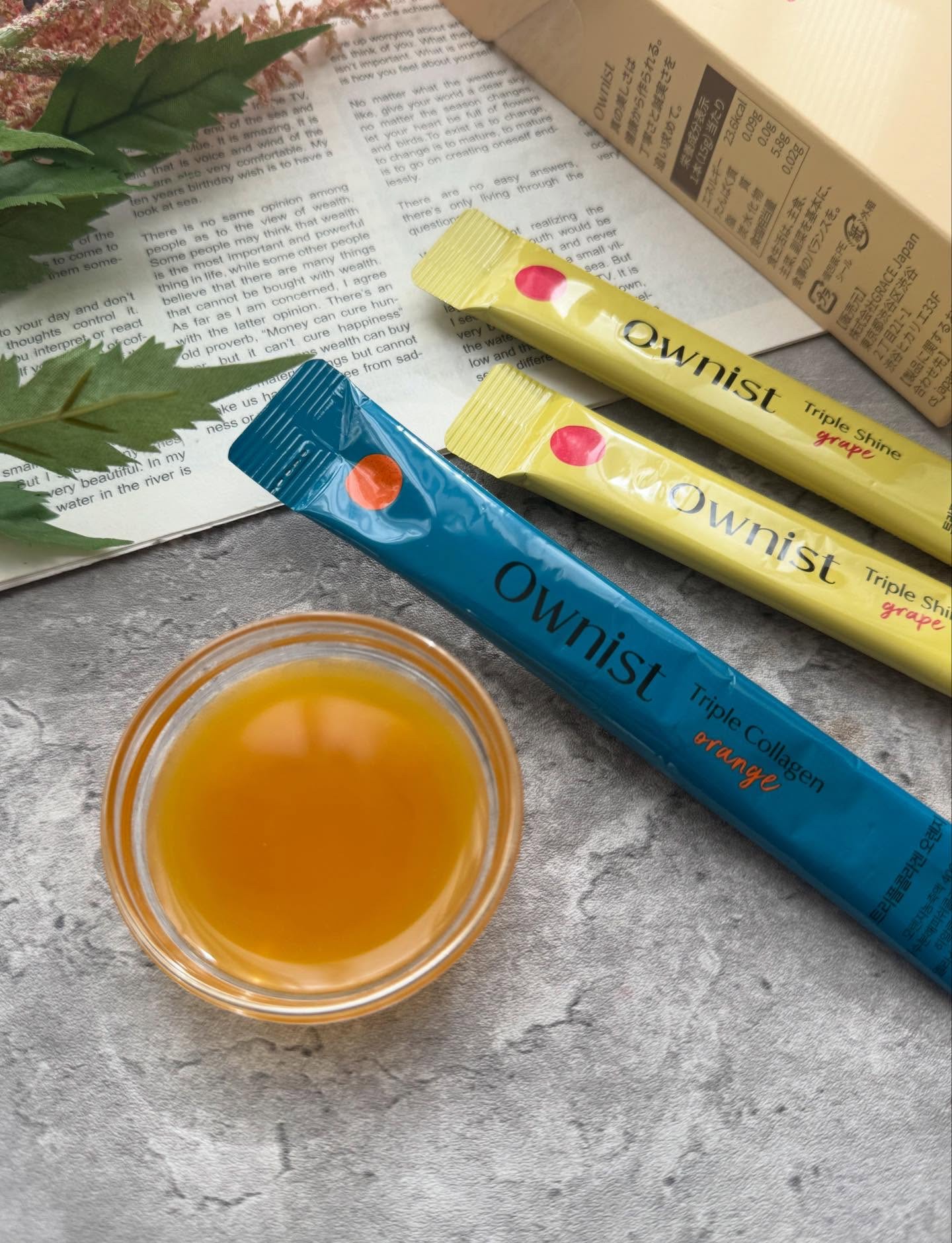 トリプルシャイン グレープ/Ownist/美容サプリメントを使ったクチコミ（2枚目）