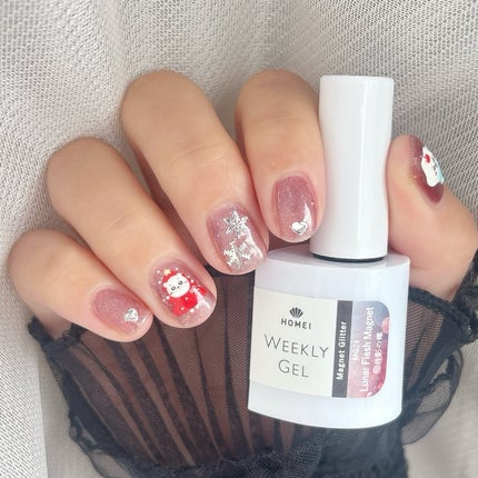 HOMEI ウィークリージェル MG24 Lunar Flash Magnet 月影の蝶/HOMEI/ジェルネイルの画像