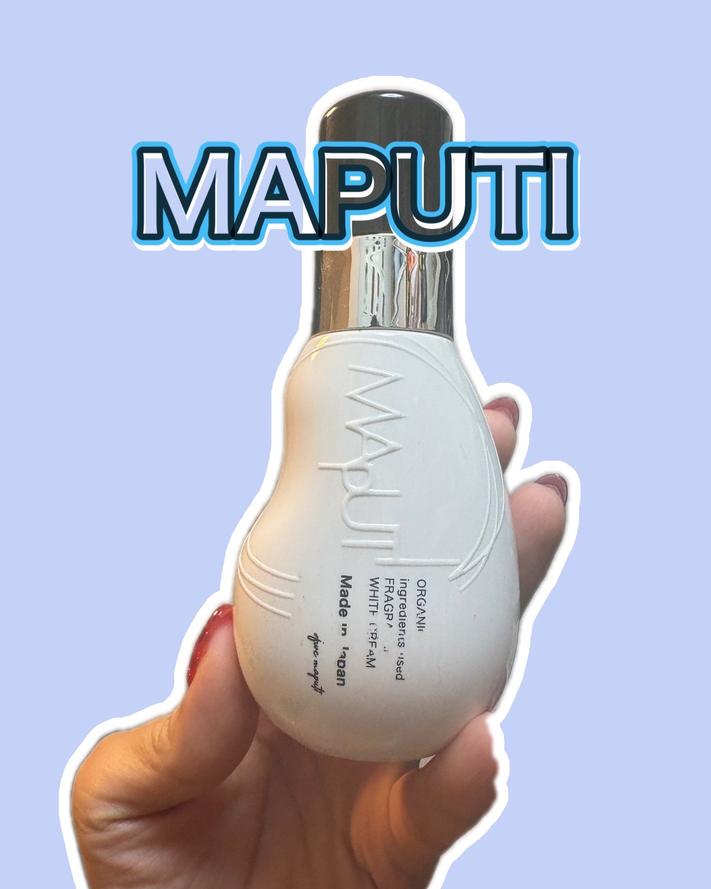 オーガニックフレグランスホワイトクリーム/MAPUTI/デリケートゾーンケアを使ったクチコミ(1枚目)