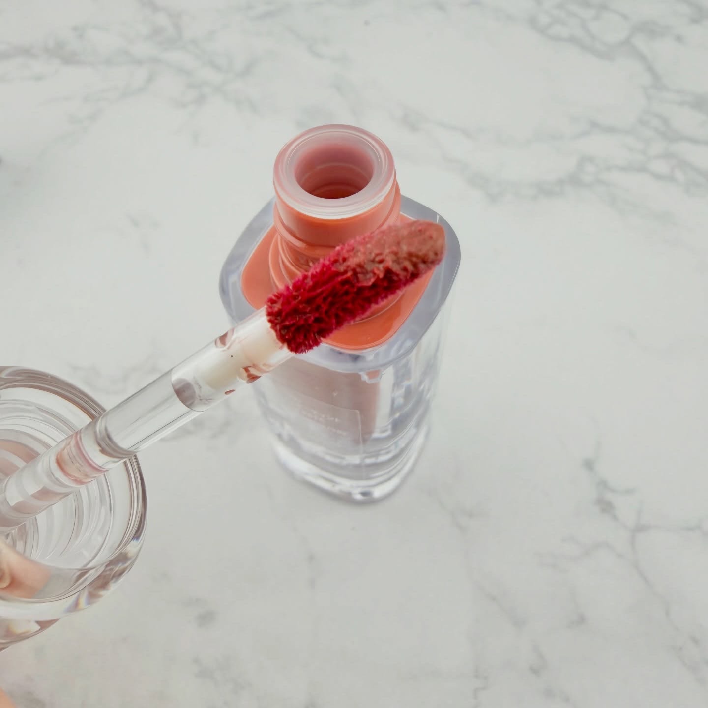 ラカ　マキシグレイヤーティント ＃616　メイプル/Laka/リップティントを使ったクチコミ（2枚目）