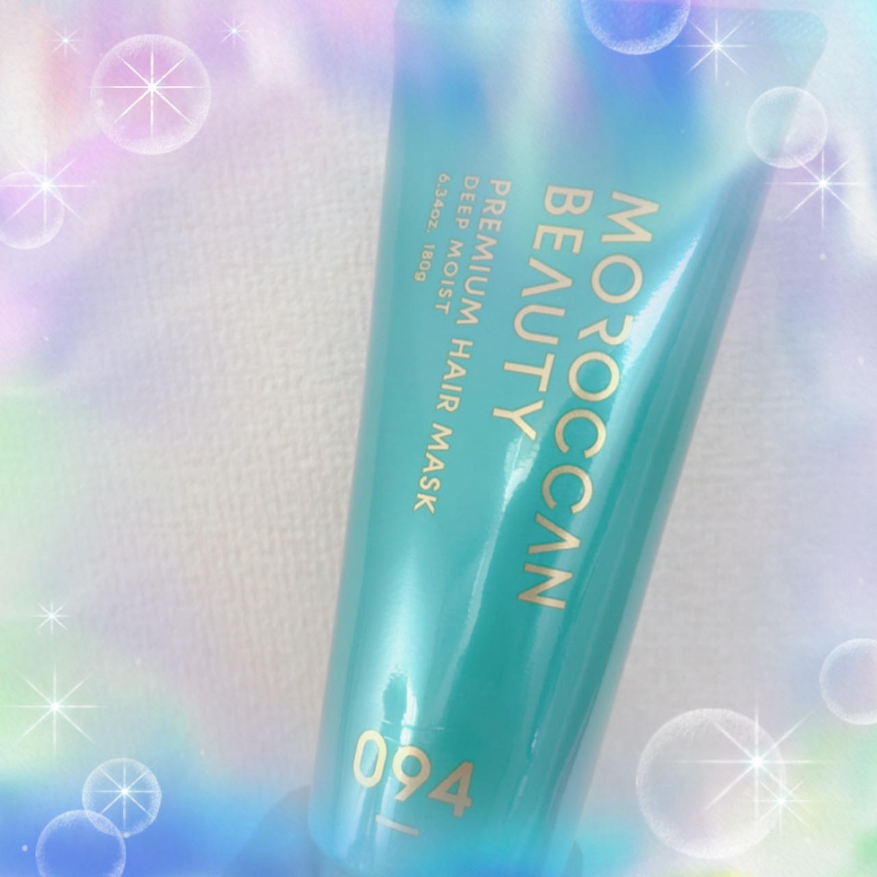 ディープモイスト プレミアム ヘアマスク 180g/モロッカンビューティ/洗い流すヘアトリートメントを使ったクチコミ（1枚目）