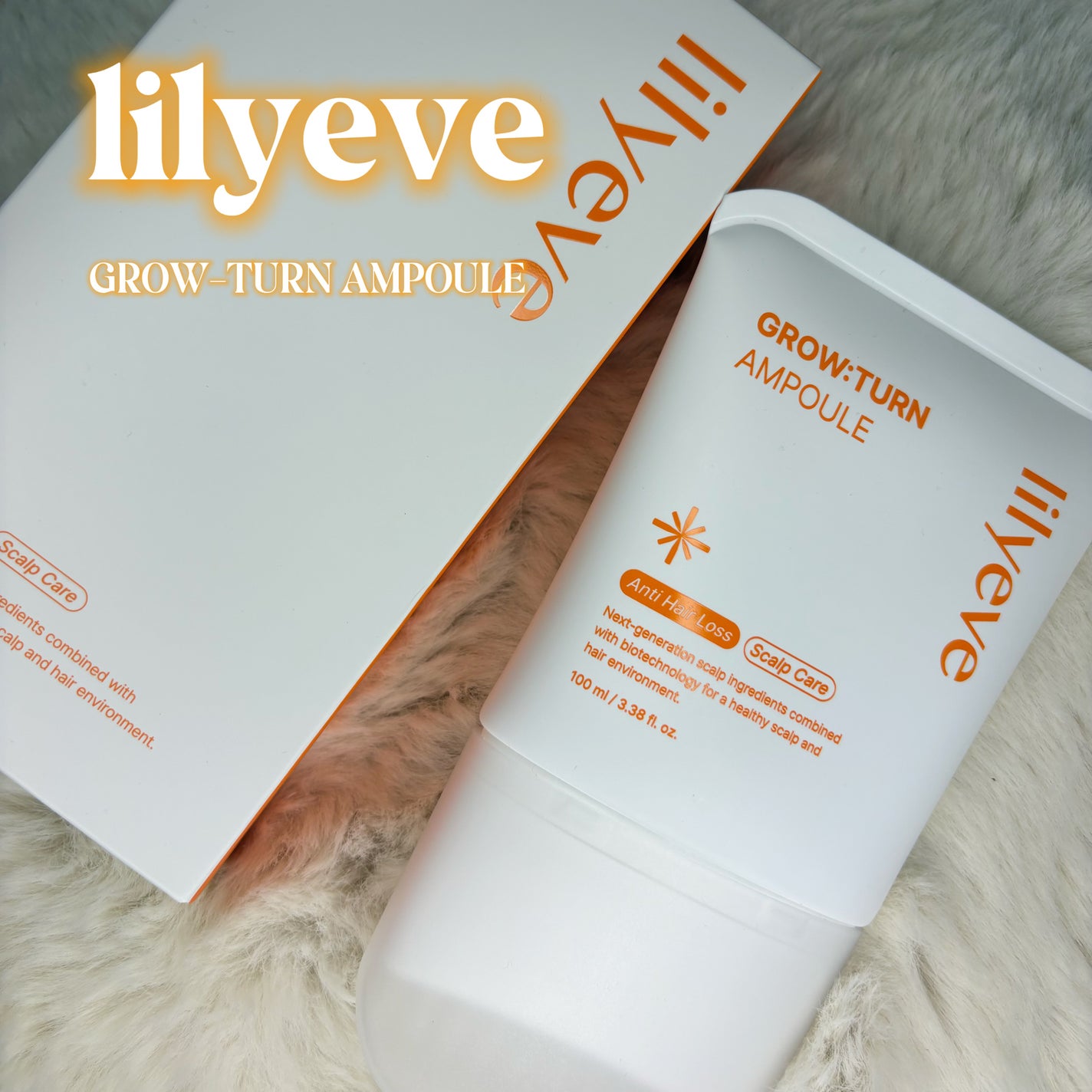 グローターンヘアアンプル/リリーイブ/頭皮ローションを使ったクチコミ(1枚目)