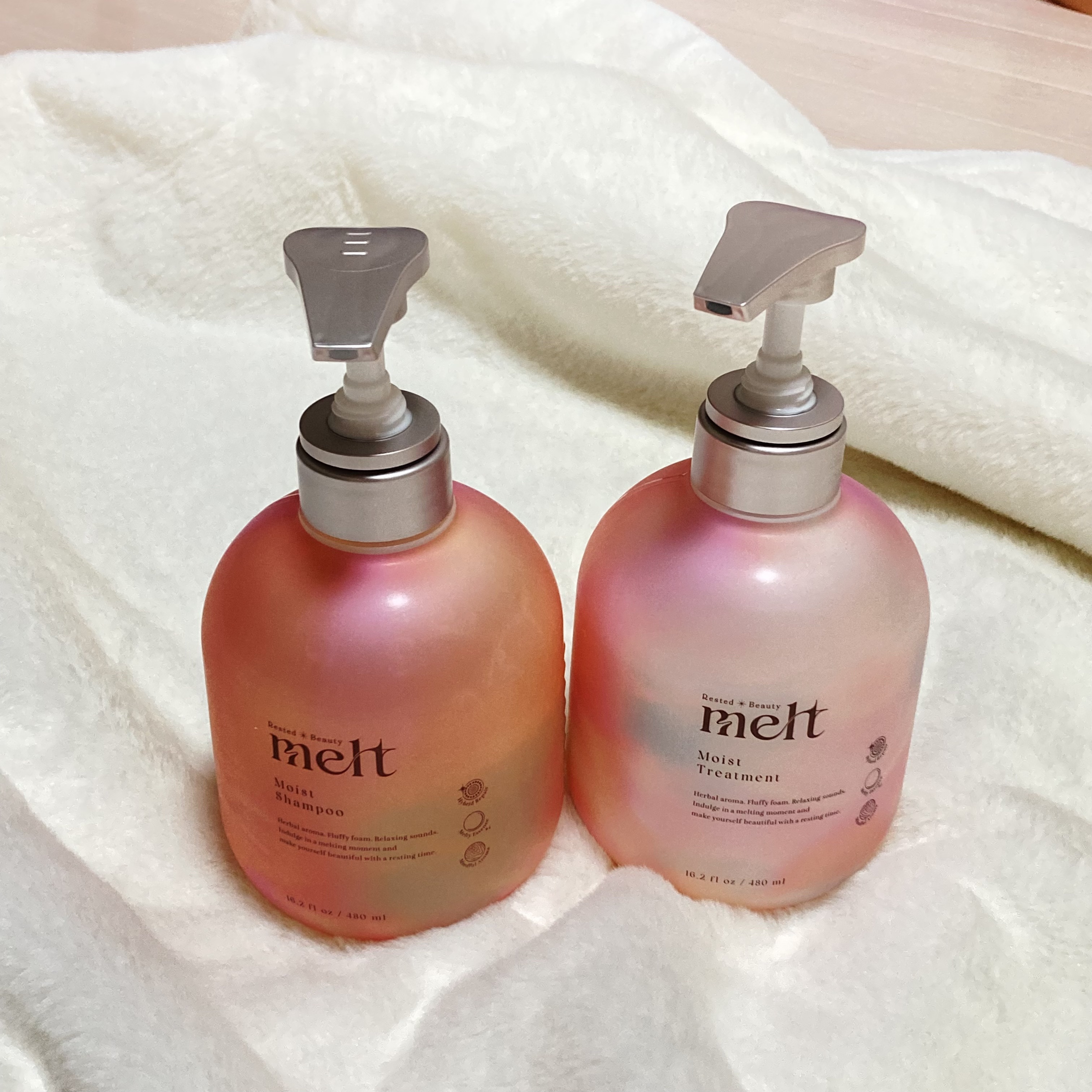 メルト モイストシャンプー／トリートメント/melt/市販シャンプーを使ったクチコミ（2枚目）