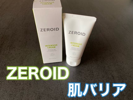 インテンシブクリーム/ZEROID/フェイスクリームを使ったクチコミ(1枚目)