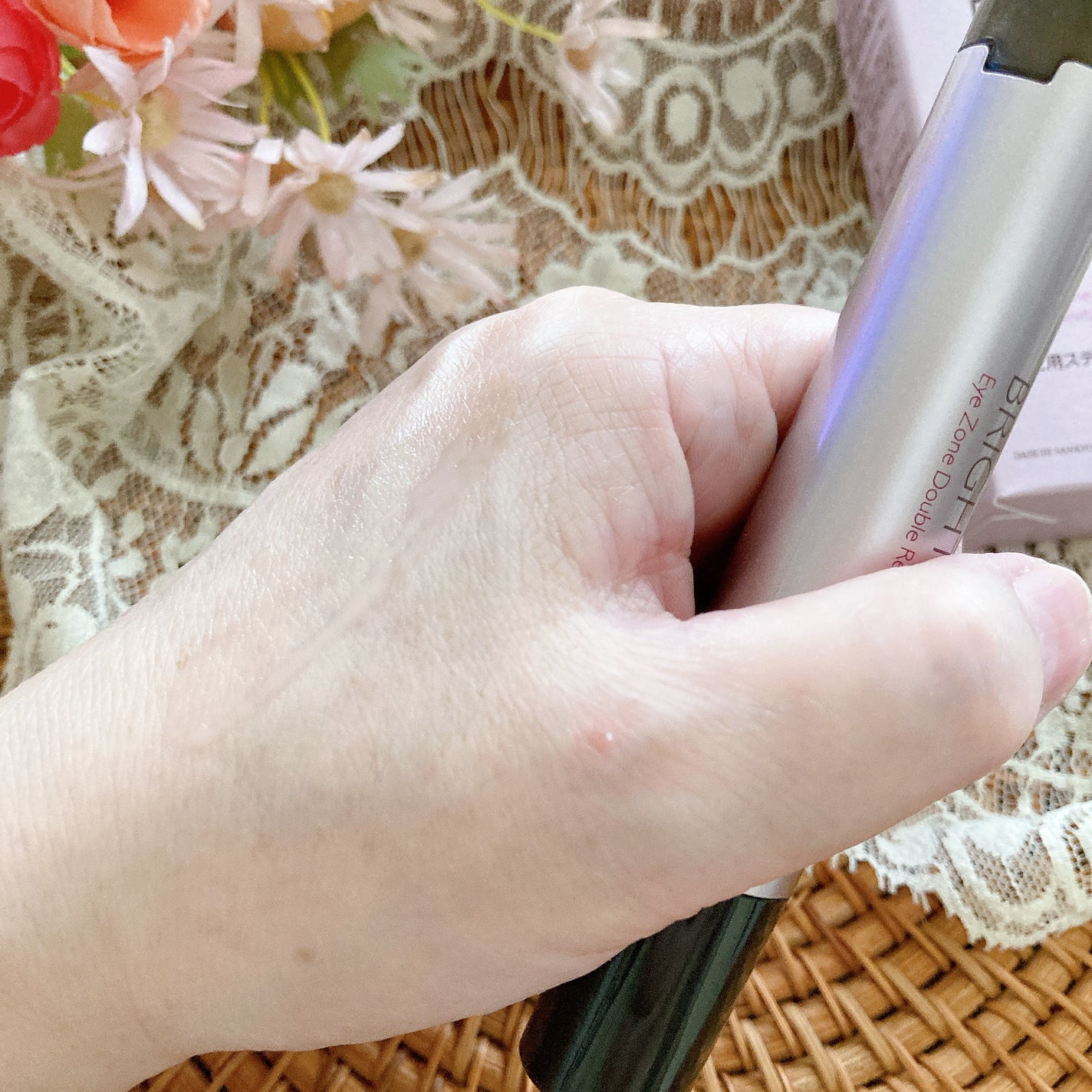 アイゾーン ダブルリバイタライザー/BRIGHTAGE/アイケア・アイクリームを使ったクチコミ(3枚目)