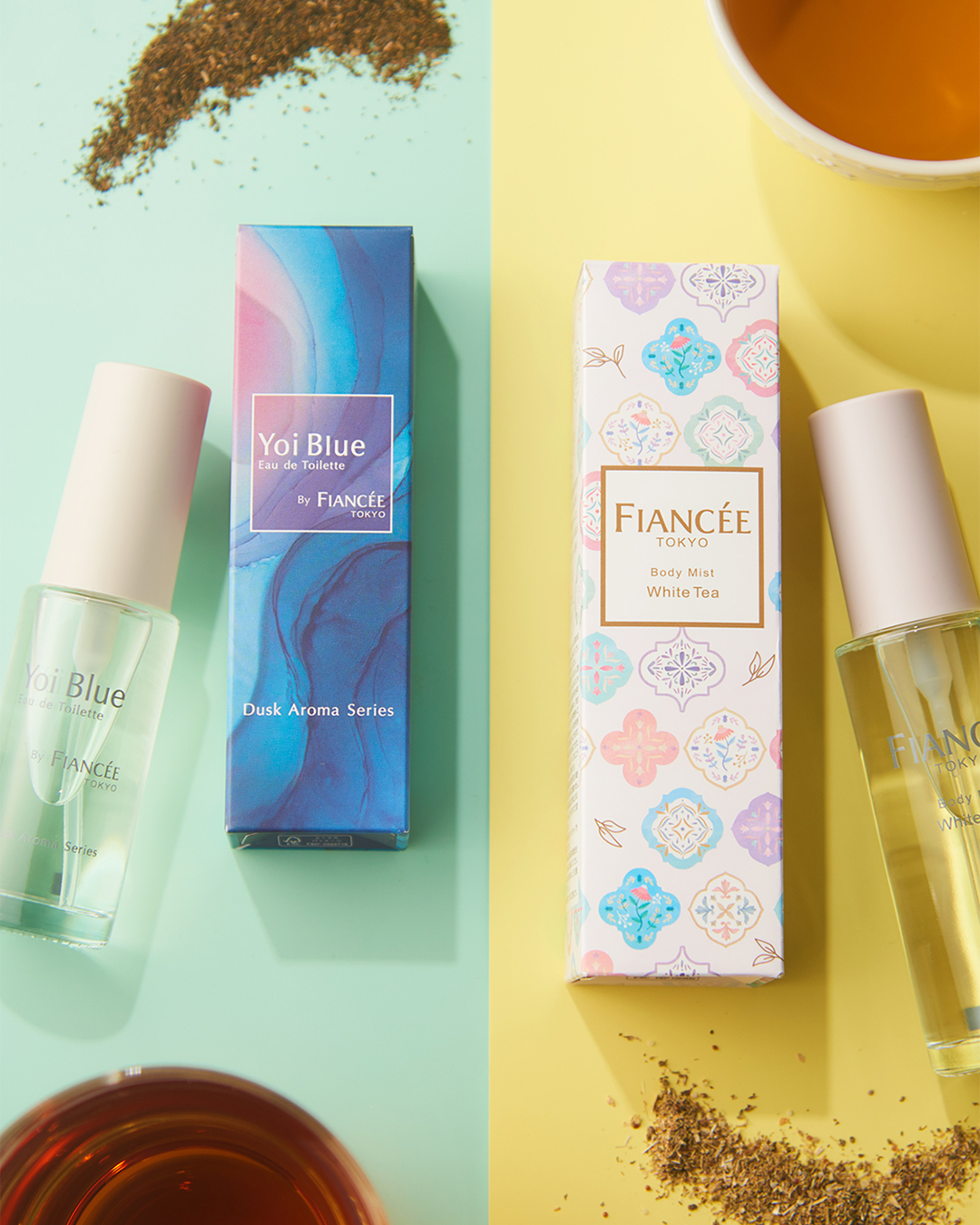 ボディミスト ホワイトティーの香り/フィアンセ/香水を使ったクチコミ（1枚目）