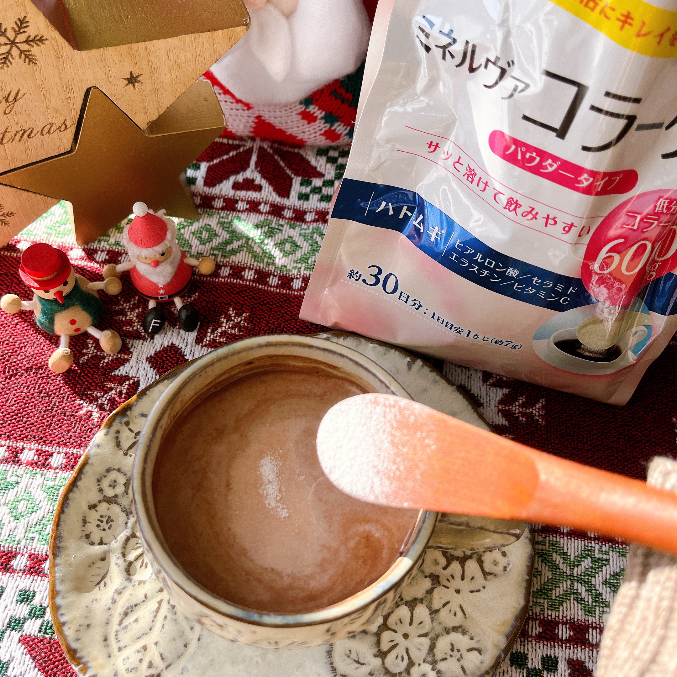 ミネルヴァ コラーゲンパウダー/ミネルヴァ/美容サプリメントを使ったクチコミ（3枚目）