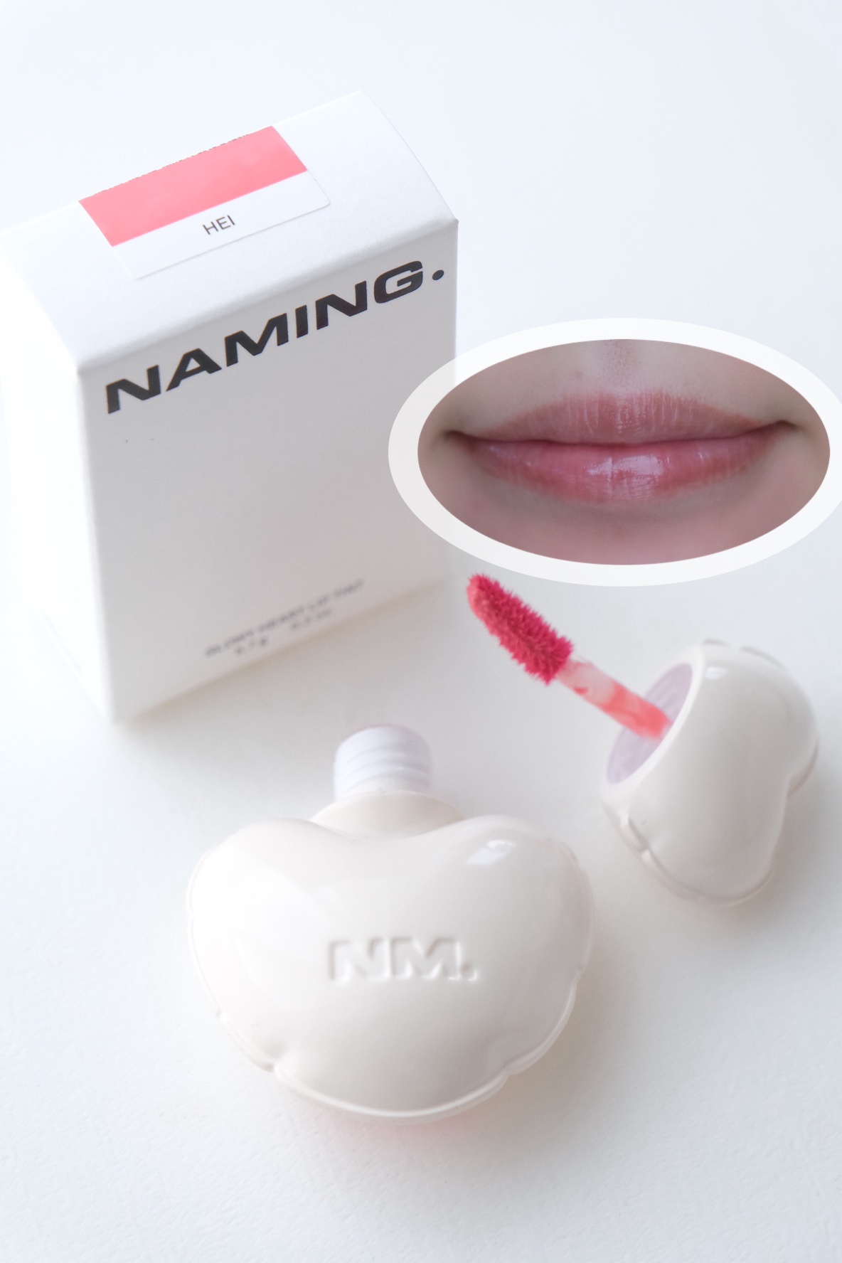 ネーミング グロウ ハートリップティント/NAMING./リップティントを使ったクチコミ（2枚目）