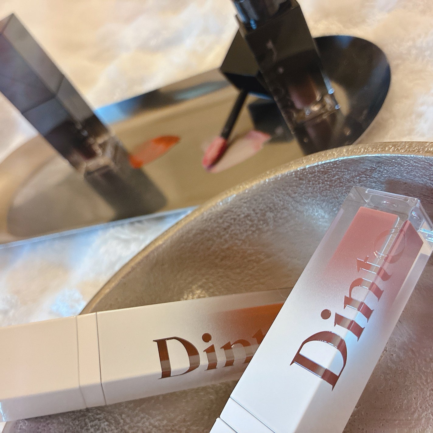 ブラーグロイリップティント/Dinto/リップティントを使ったクチコミ(1枚目)