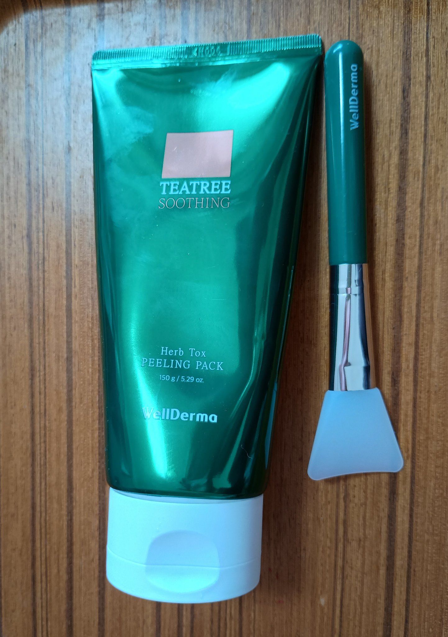 ティーツリーハーブピーリングパック/WellDerma/洗い流すパック・マスクを使ったクチコミ（1枚目）