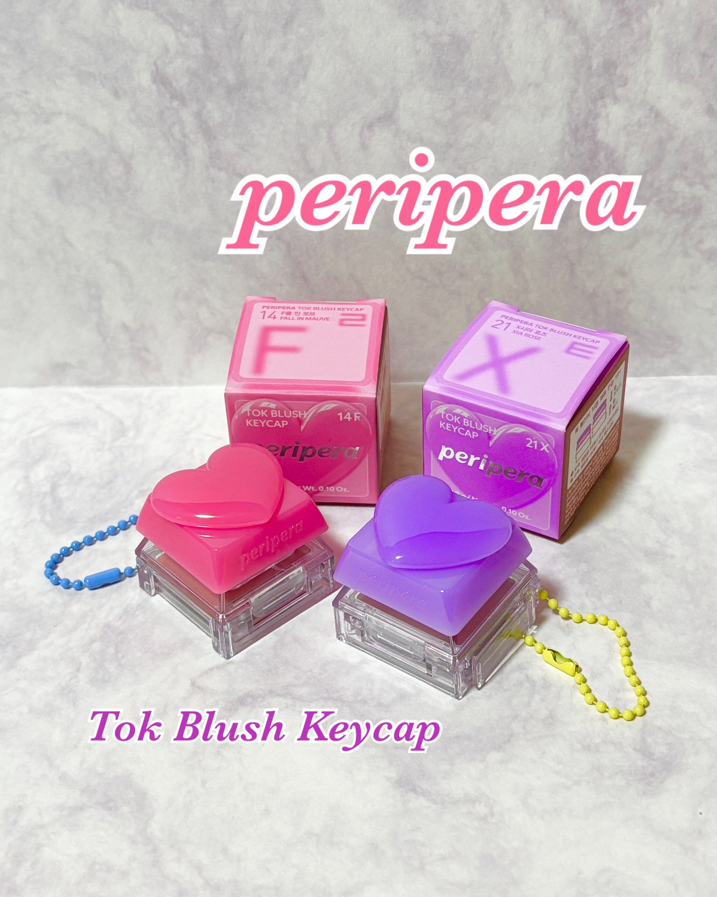ペリペラ トック ブラッシュ キーキャップ/PERIPERA/パウダーチークを使ったクチコミ(1枚目)
