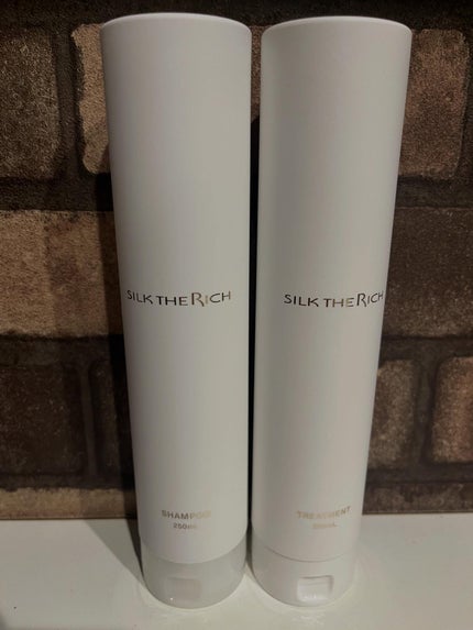 SILK THE RICH モイスト&リペア シャンプー・トリートメント/SILK THE RICH/市販シャンプーを使ったクチコミ(1枚目)
