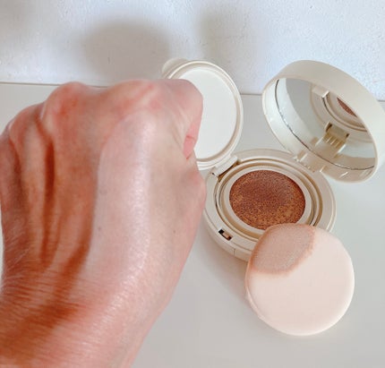 Repos cushion foundation/skim /クッションファンデーションを使ったクチコミ(2枚目)