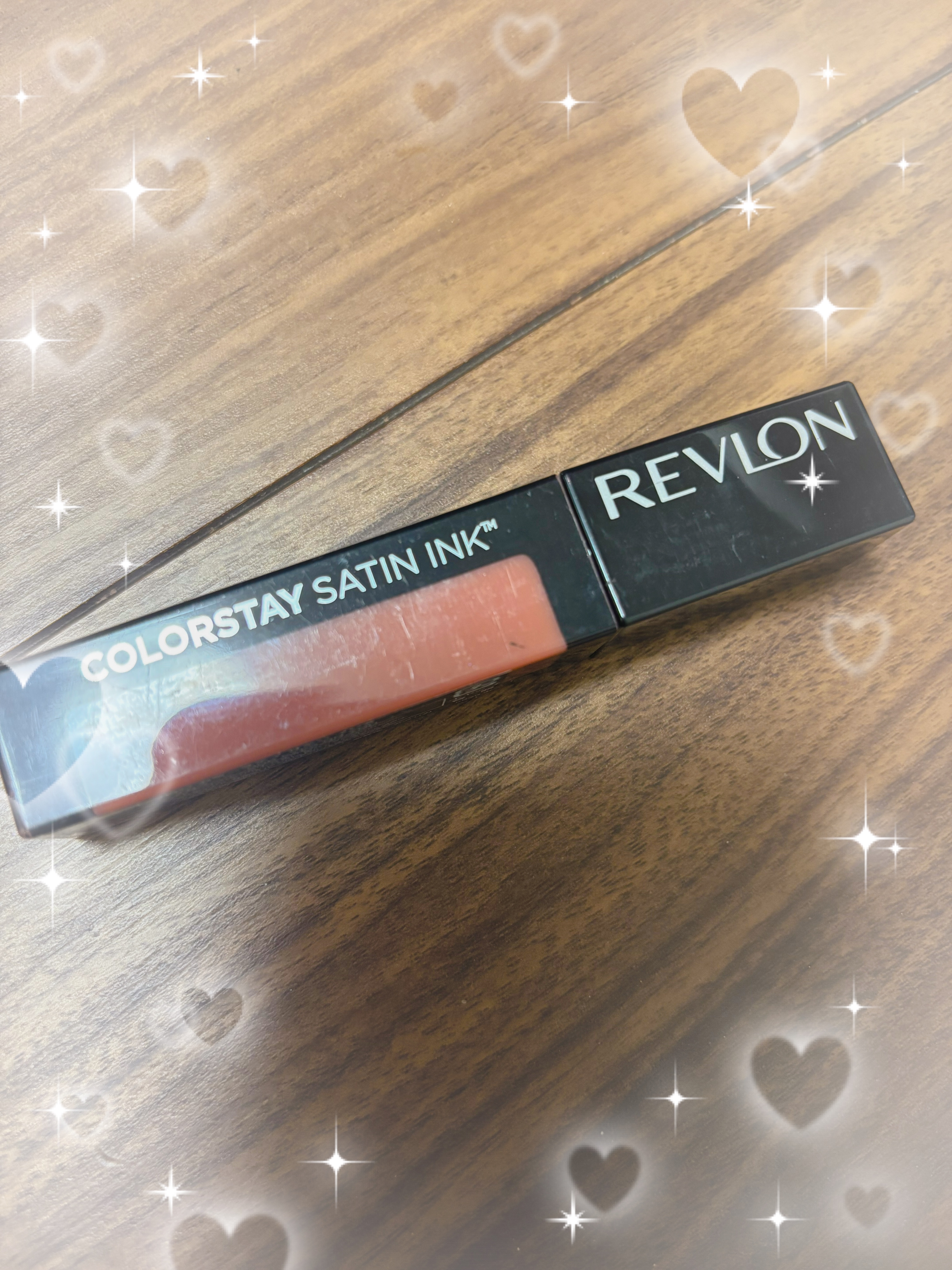 カラーステイ サテン インク 037 マジェスティック ローズ/REVLON/口紅を使ったクチコミ（1枚目）