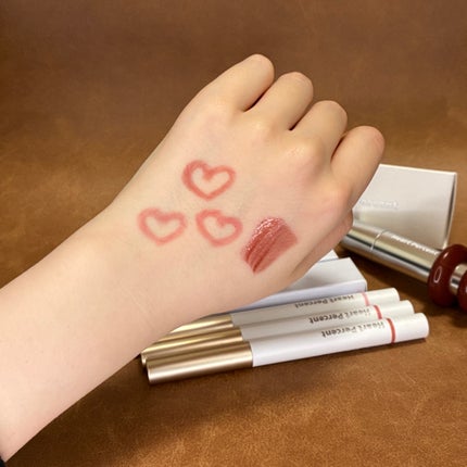 ドットオンムードリップペンシル/Heart Percent/リップライナーを使ったクチコミ(4枚目)