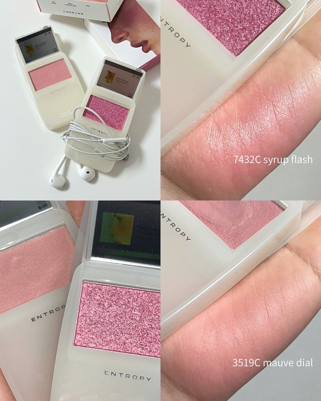 スライドアップドウチーク/ENTROPY/ジェル・クリームチークを使ったクチコミ(2枚目)