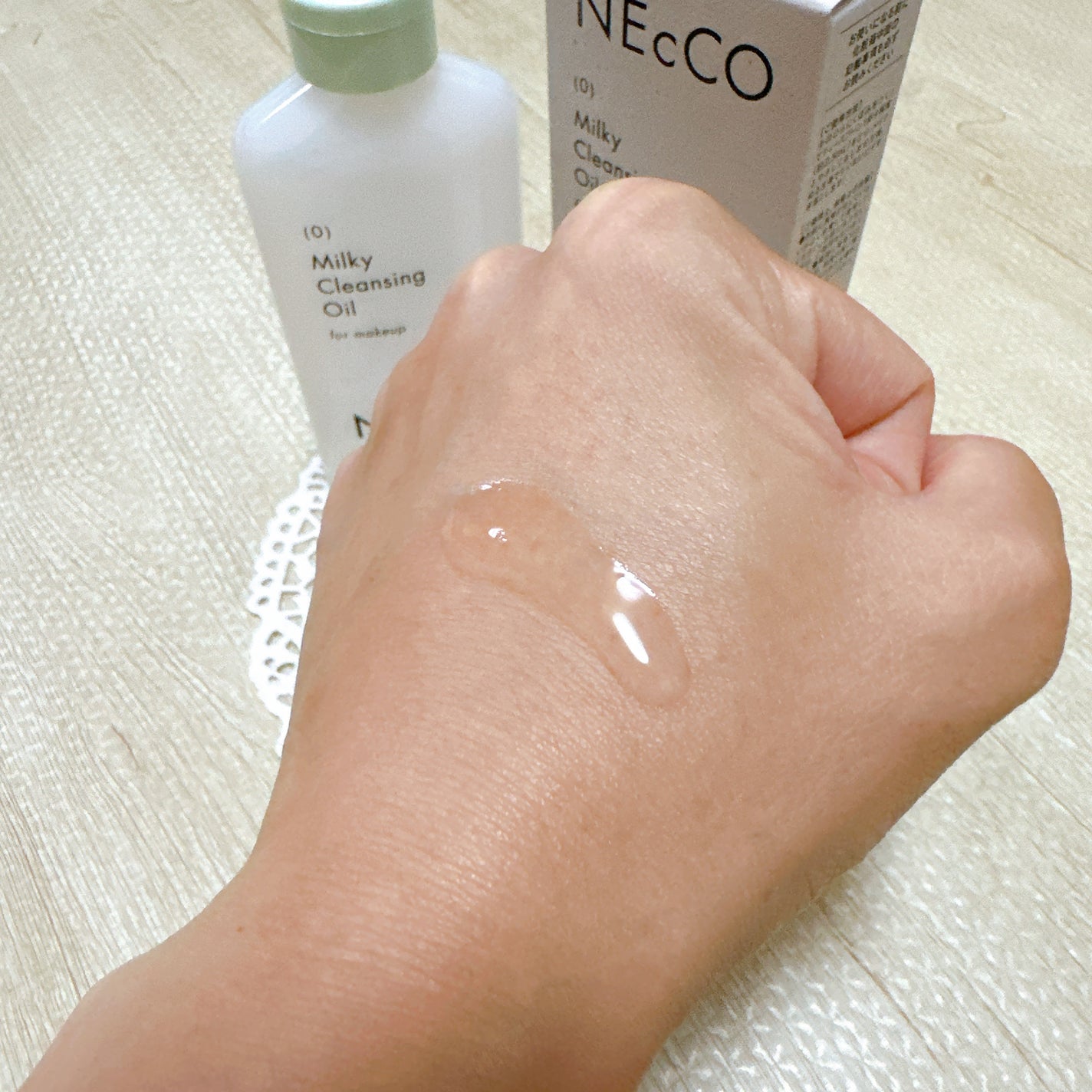 クレンジングミルクオイル/NEcCO/オイルクレンジングを使ったクチコミ(3枚目)