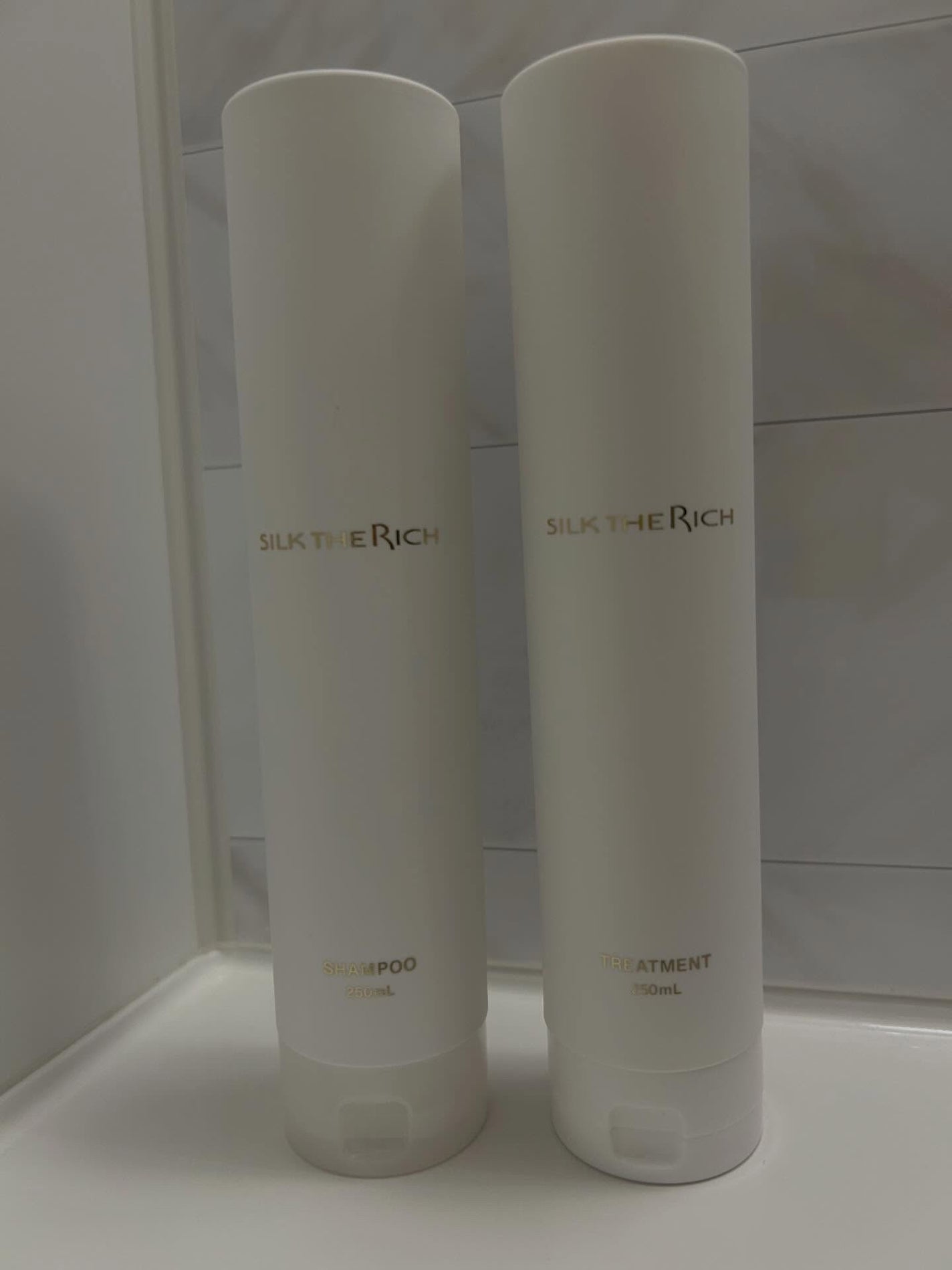 SILK THE RICH モイスト&リペア シャンプー・トリートメント/SILK THE RICH/市販シャンプーを使ったクチコミ(1枚目)