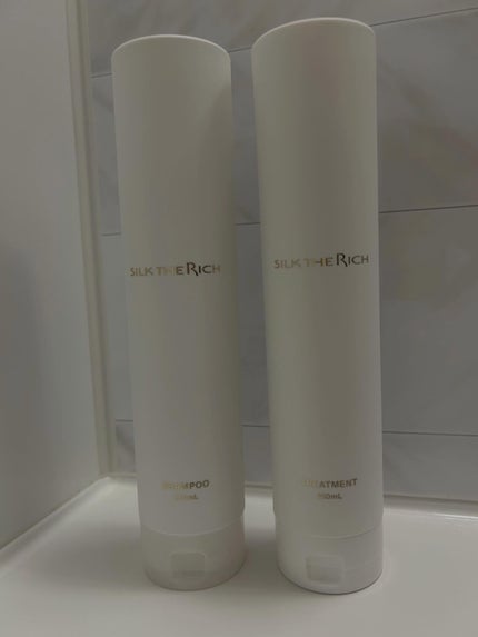 SILK THE RICH モイスト&リペア シャンプー・トリートメント/SILK THE RICH/市販シャンプーを使ったクチコミ(1枚目)