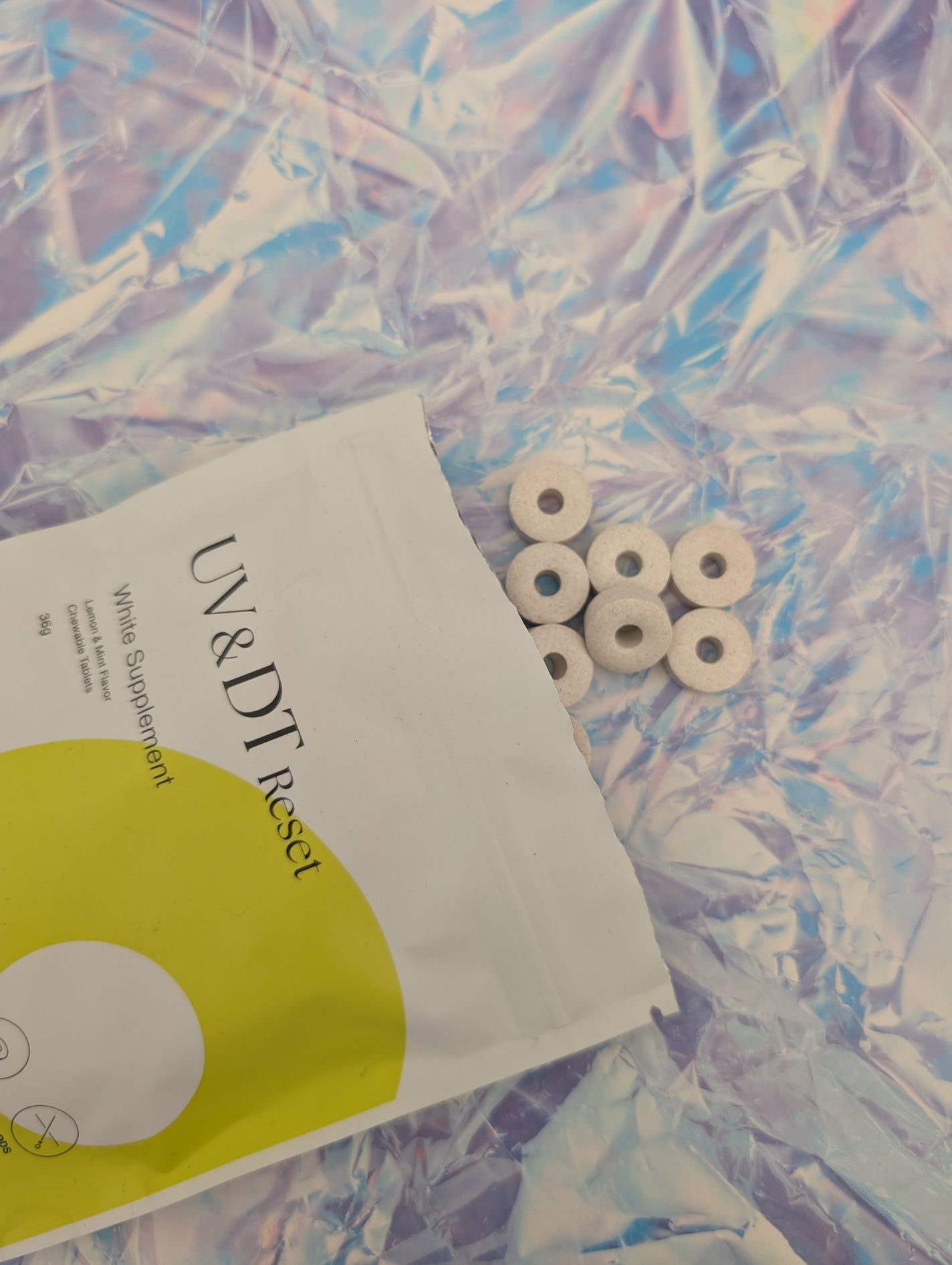 UV&DTリセット ホワイトサプリメント/ナノエッグ/美容サプリメントを使ったクチコミ(2枚目)