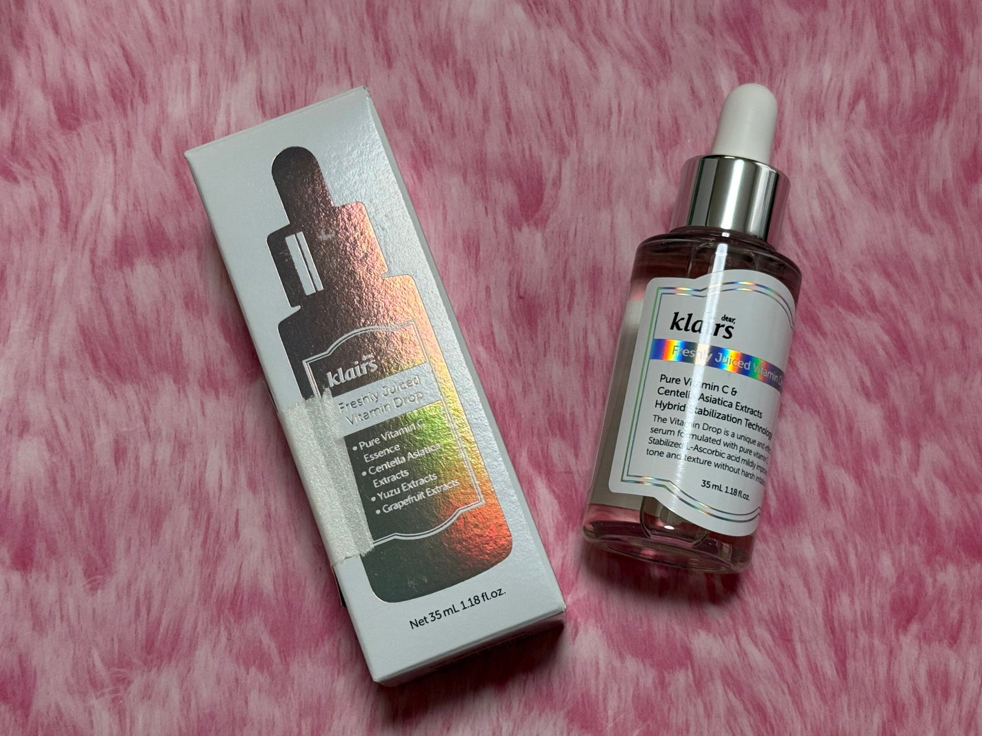 フレッシュリージュースドビタミンドロップ(35ml)/Klairs/美容液を使ったクチコミ(1枚目)