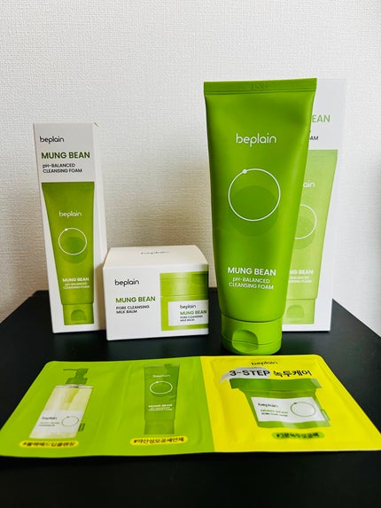 緑豆弱酸性洗顔フォーム/beplain/洗顔フォームを使ったクチコミ(1枚目)