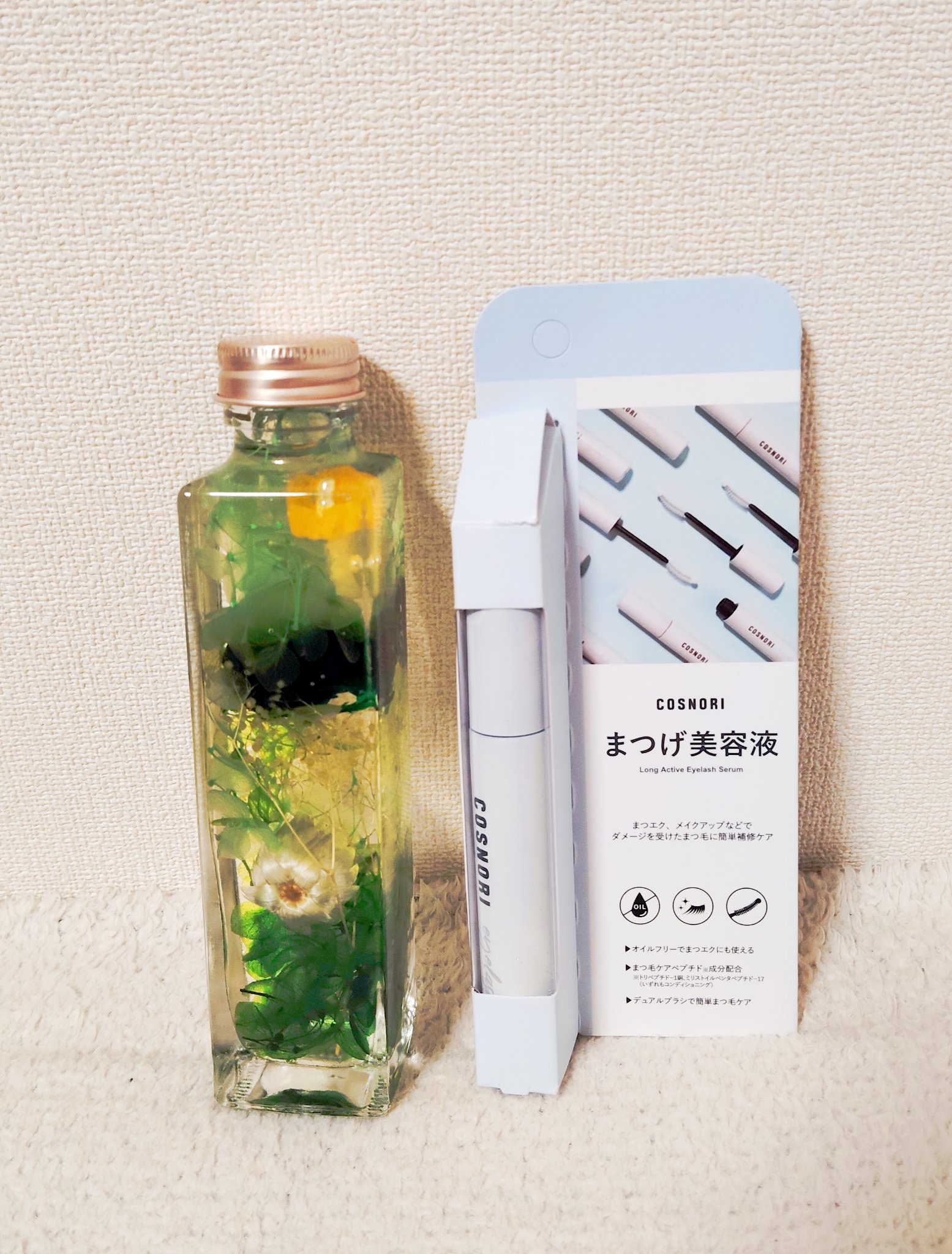 ロングアクティブアイラッシュセラム/COSNORI/まつげ美容液を使ったクチコミ（2枚目）